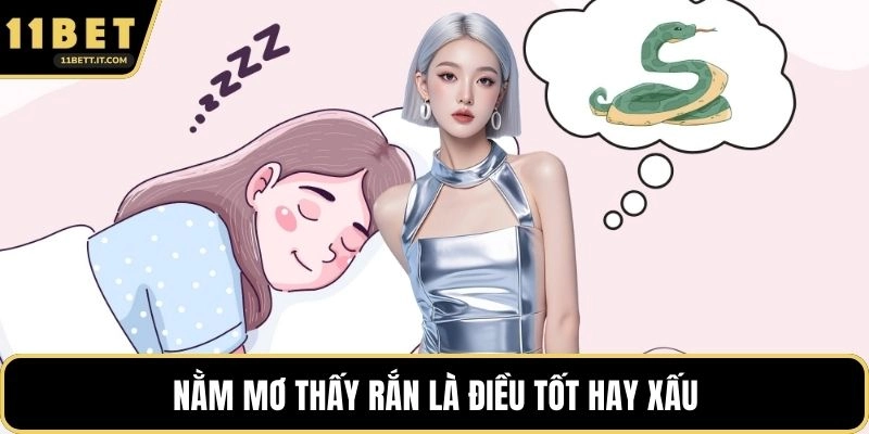 Nằm mơ thấy rắn là điều tốt hay xấu